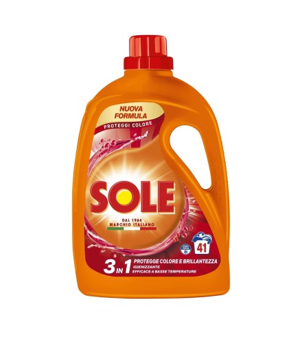 Sole Proteggi Colore - płyn do prania kolorowych tkanin (1,845L - 41p ...