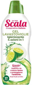 Scala Gel Lavastoviglie 4w1 Limone  - żel do zmywarki (750 ml)