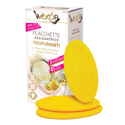 Wexor Perle Asciugatrice - listki zapachowe do suszarek (3 x 16g)