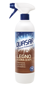 Quasar Legno - profesjonalny płyn do czyszczenia powierzchni drewnianych i parkietów (580 ml)