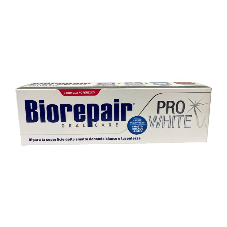 Biorepair Pro White - wybielająca pasta do zębów bez fluoru (75 ml)
