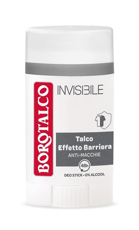 Borotalco Invisible - dezodorant w sztyfcie (40 ml)