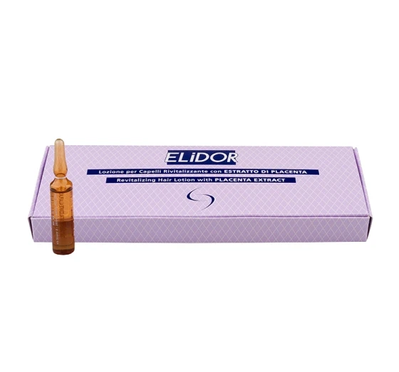 Elidor Placenta Activ - ampułki przeciw wypadaniu włosów (12x6ml)