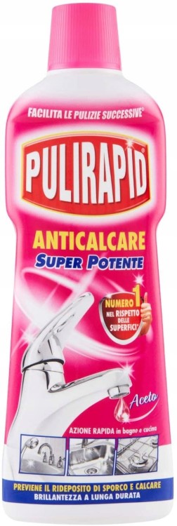 Pulirapid - odkamieniacz do stali nierdzewnej i ceramiki (500 ml)