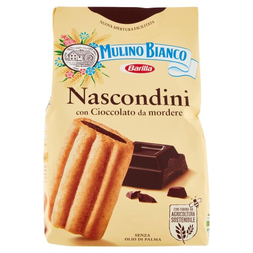 Mulino Bianco Nascondini - ciastka nadziewane czekoladą (330 g)