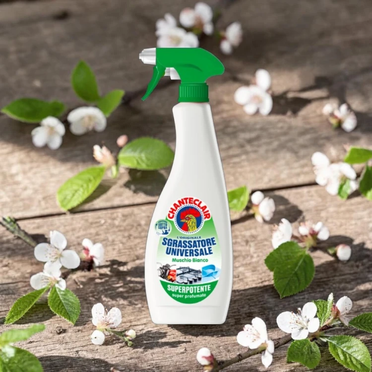 Chanteclair Sgrassatore Universale Muschio Bianco - odtłuszczacz Białe piżmo (600 ml)