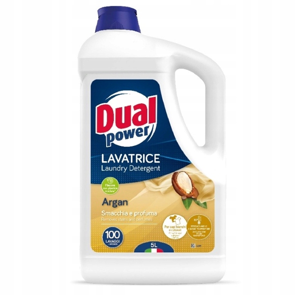 Dual Power Argan - Płyn do prania (5L - 100 p)