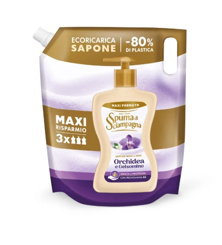 Spuma di Sciampagna Petali Orchidea - mydło w płynie uzupełnienie (1,3 L)