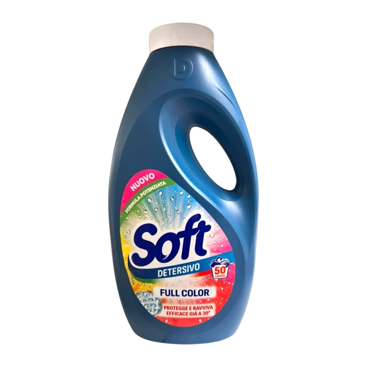 Soft Full Color - Płyn do prania kolorowych tkanin (2,25L - 50 p)