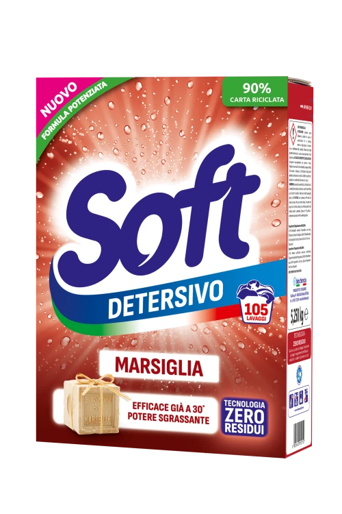 Soft Marsylia - proszek do prania (5,25 kg - 105 p)