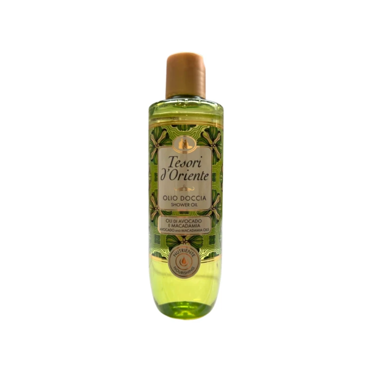 Tesori d'Oriente olejki Avocado Macadamia - Żel pod prysznic olejek (250ml)