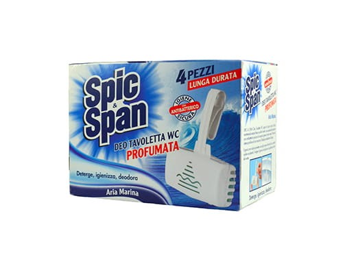 Spic and Span Morski - Kostki do WC (4 sztuki)