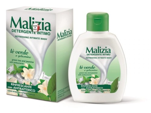 Malizia Jaśmin i zielona herbata - antybakteryjny płyn do higieny intymnej (200 ml).jpg