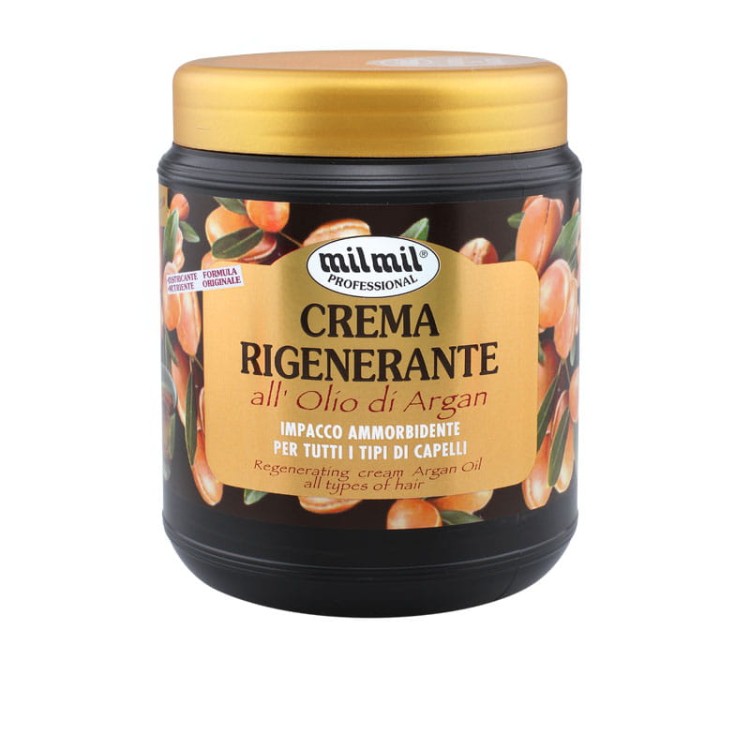 MilMil Argan - Regenerujący krem do włosów z olejkiem arganowym (1000 ml).jpg