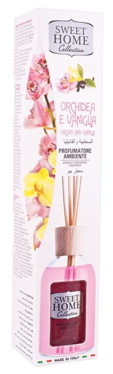 Sweet Home Orchidea i Wanilia- Odświeżacz powietrza z patyczkami (100ml).jpg