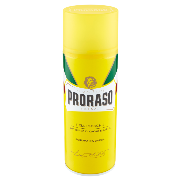 Proraso Kakoa i Karite- Pianka do golenia dla skóry suchej (400ml).png