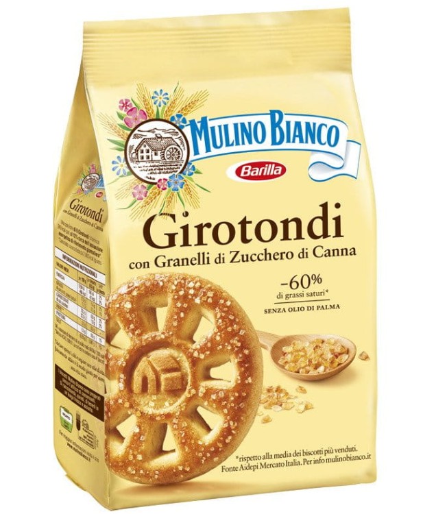 Barilla Mulino Bianco Girotondi - ciastka z cukrem 350g.jpg