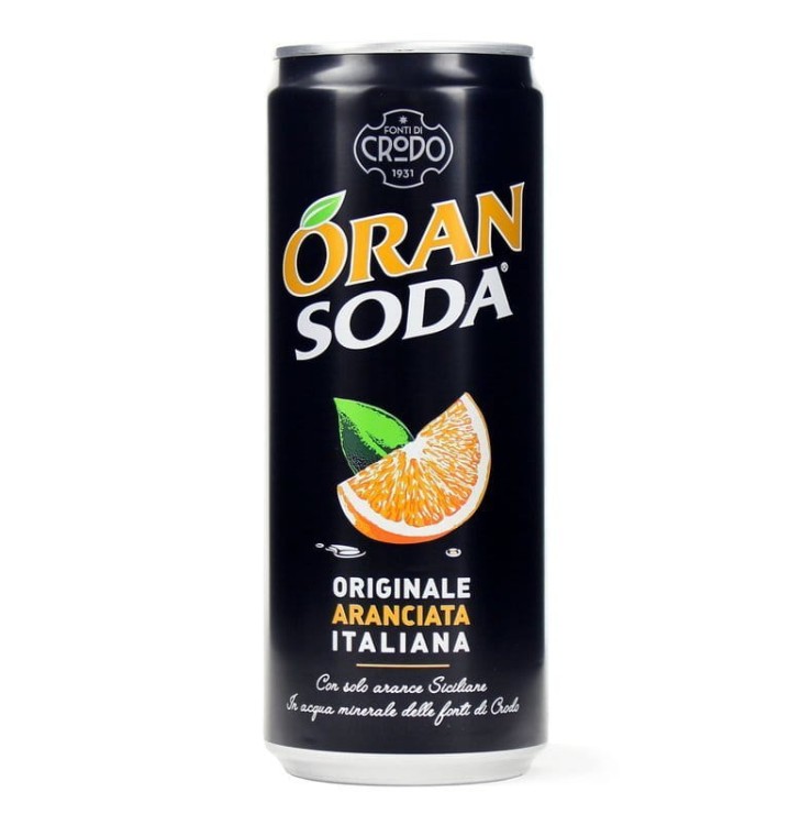 Oransoda Aranciata- Gazowany napój pomrańczowy (330ml).jpg
