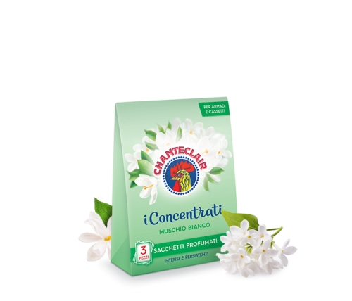 Chanteclair perfumowane saszetki zapachowe - Białe piżmo (3 szt.).png