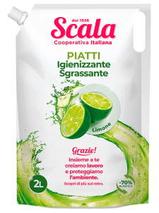 Scala Piatti Limone - Płyn do naczyń - uzupełnienie (2 L)