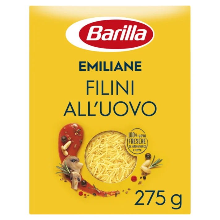 Barilla Emiliane Filini nr 014 - makaron jajeczny niteczki