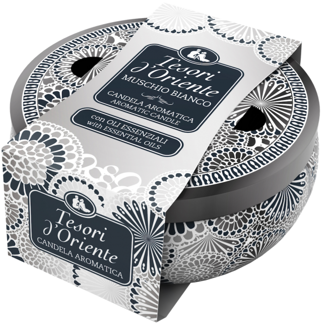 Tesori d'Oriente Białe piżmo - świeca zapachowa (200 g).jpg