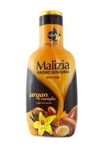 Płyn do kąpieli Malizia Argan i Wanilia (1 Litr)