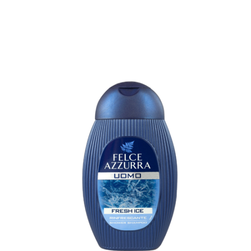 Felce Azzurra Uomo Fresh Ice - Szampon i żel pod prysznic dla mężczyzn 2w1 (250 ml).jpg