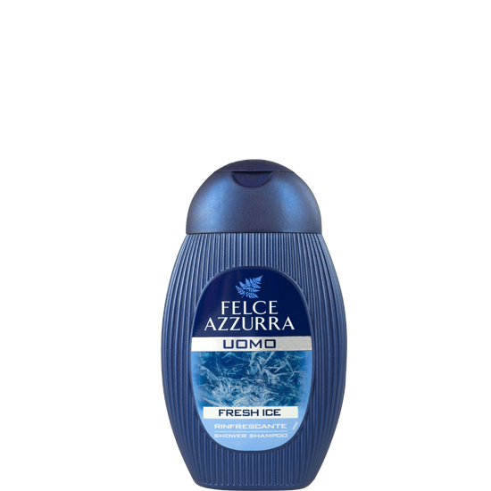 Felce Azzurra Uomo Fresh Ice - Szampon i żel pod prysznic dla mężczyzn 2w1 (250 ml).jpg
