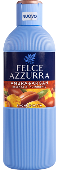 Felce Azzurra Ambra i argan - Zmysłowy płyn do kąpieli (650 ml).jpg